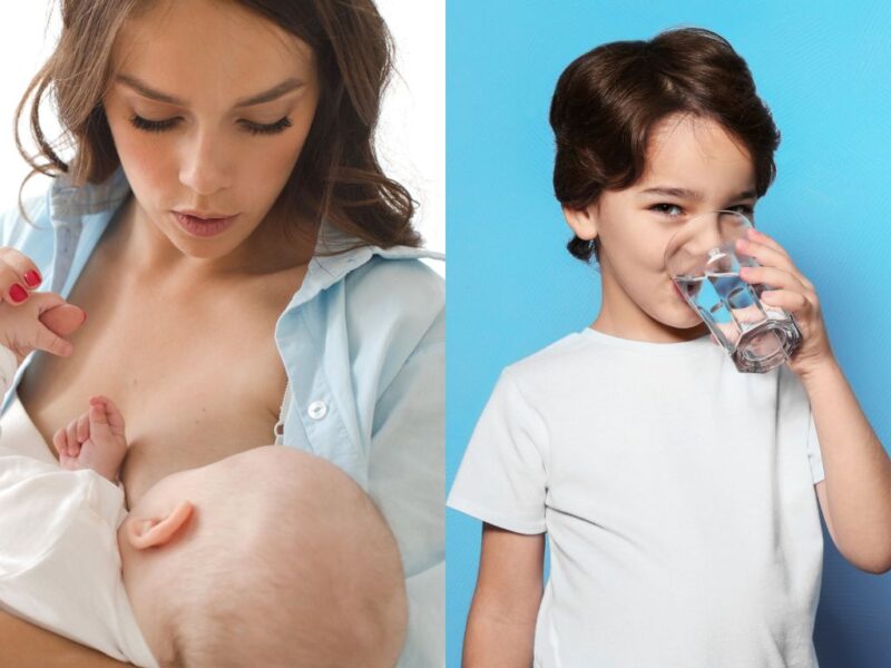 A importância da hidratação nos bebés e crianças